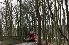 Freiwillige Feuerwehr Kalkar: Feuerwehr Kalkar: Feuerwehr Kalkar- 37 Einsätze durch Friederike