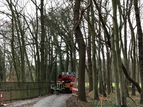 Feuerwehr Kalkar: Feuerwehr Kalkar- 37 Einsätze durch Friederike