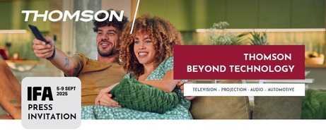 Thomson: Beyond the Screen: THOMSON auf der IFA 2025