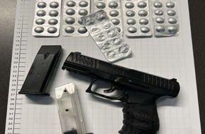 Bundespolizeidirektion Sankt Augustin: BPOL NRW: Mit echt aussehender Pistole - Bundespolizei nimmt minderjährigen mutmaßlichen Drogendealer fest