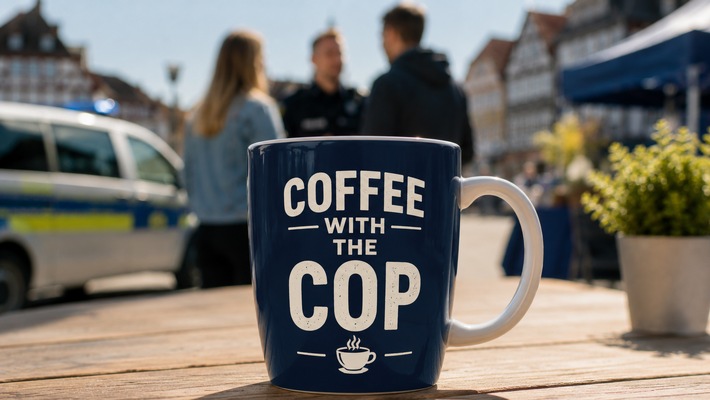POL-GÖ: (143/2026) "Coffee with a Cop" am Kornmarkt - Polizei lädt zum Gespräch bei einer Tasse Kaffee ein