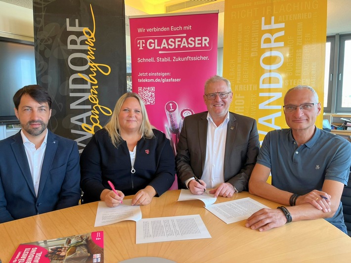 Mehr Tempo, mehr Möglichkeiten: Geförderte Glasfaser für Schwandorf
