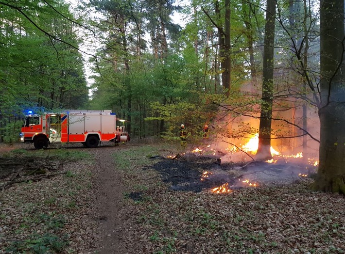 POL-OF: Vorsicht Waldbrandgefahr!