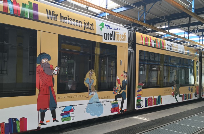 Orell Füssli-Trams in Bern und Basel