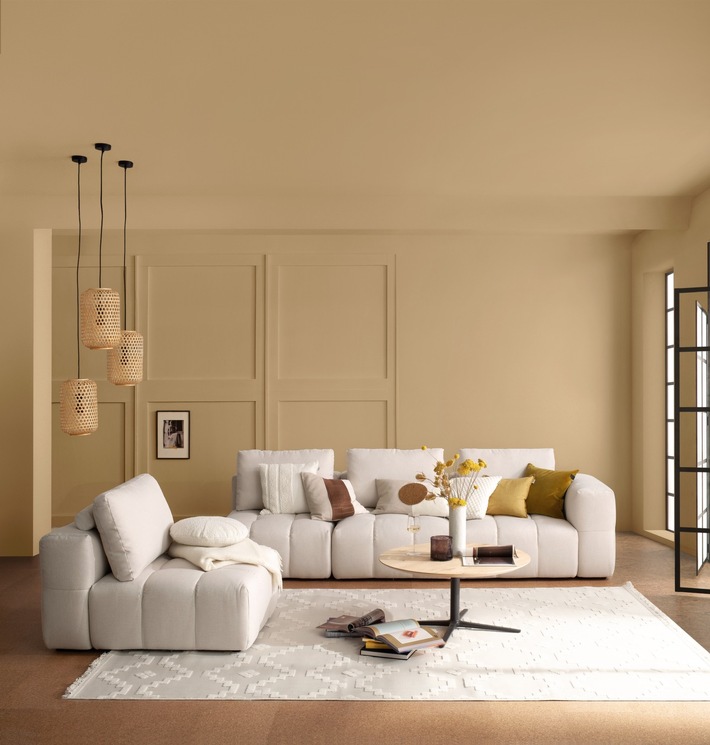 „Macchiato“ ist die SCHÖNER WOHNEN Trendfarbe des Jahres 2026