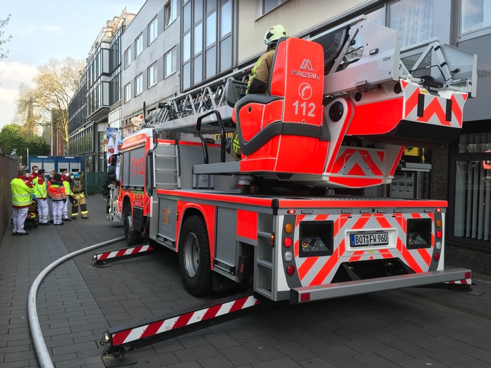 FW-BOT: Brand in der Innenstadt