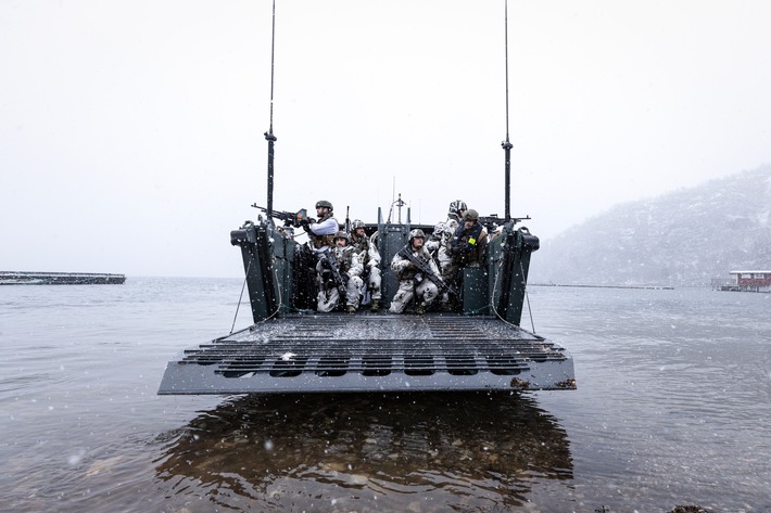 Quadriga 2024: Eckernförder Marinesoldaten an der äußersten Nordflanke