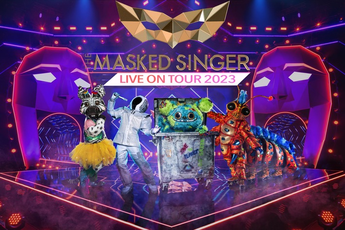 DER ASTRONAUT! DAS ZEBRA! MÜLLI MÜLLER! DIE RAUPE! Diese Masken rocken beim Mega-Wiedersehen auf der großen &quot;The Masked Singer&quot;-Live-Tour ab März 2023