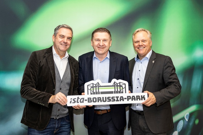 ista bringt Energie ins Spiel – Borussia-Park wird zum ista-Borussia-Park