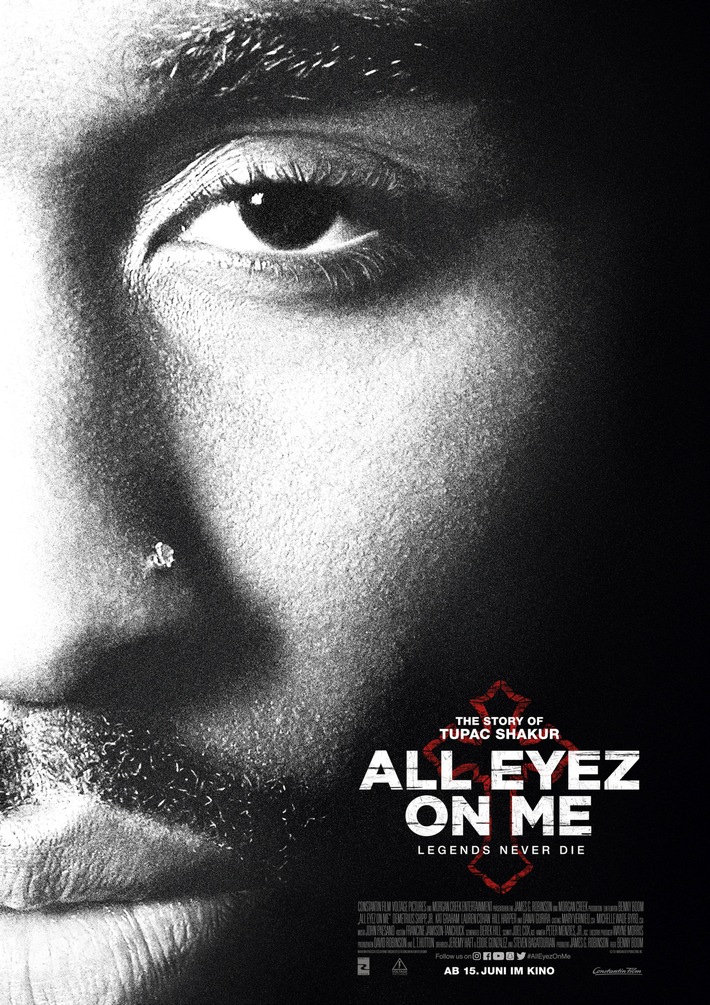 ALL EYEZ ON ME / Film über Tupac kommt am 15. Juni 2017 ins Kino