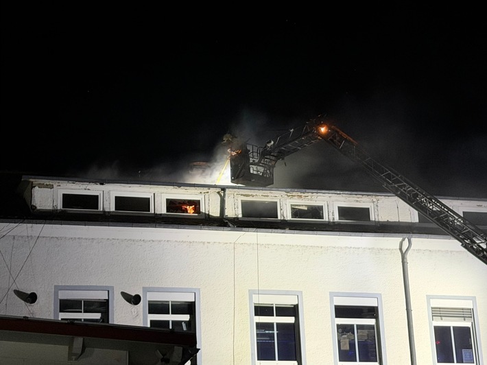 FW Stockach: Gebäudebrand