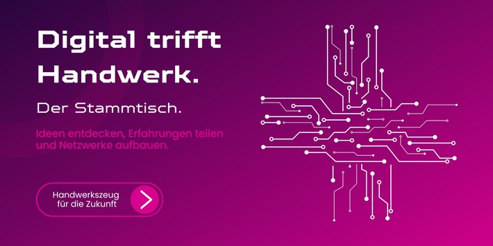 Digital trifft Handwerk: neuer Stammtisch im Allgäu am 25. Mai, 18 Uhr, in Allgäu Digital