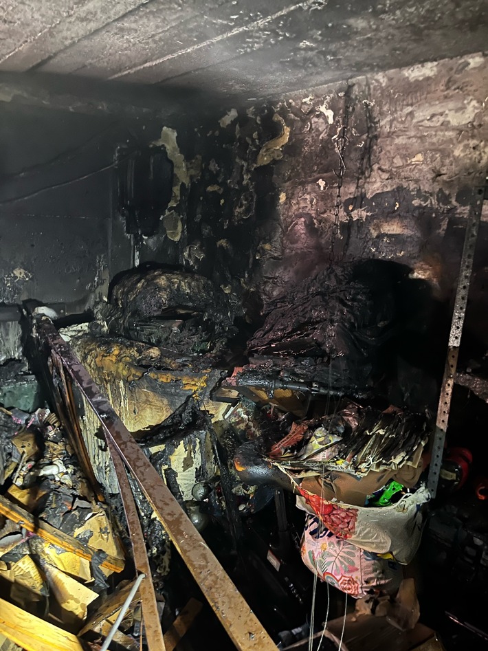 POL-AC: Kellerbrand in Büsbach