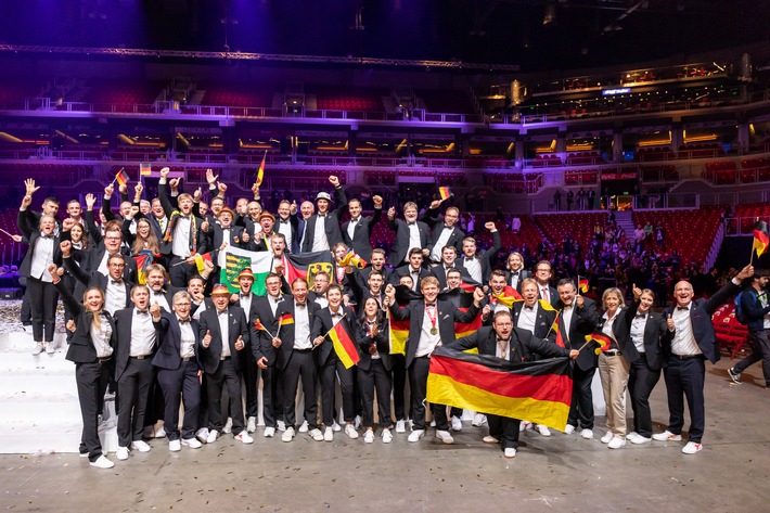 Medaillenregen für Deutschland bei EM der Berufe: Team Germany leistet starken Beweis für erfolgreiche duale Berufsausbildung