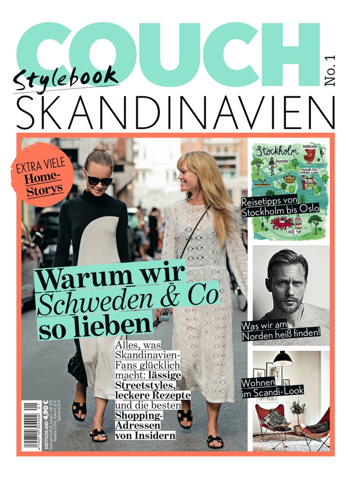Fashion-Magazin COUCH - das Stylebook No.1 Skandinavien