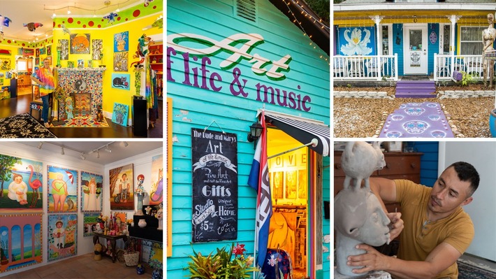Die lokale Kunstszene auf den Bradenton Gulf Islands entdecken: Ein ganzjähriges Paradies für Kunst, Kultur und Kreativität
