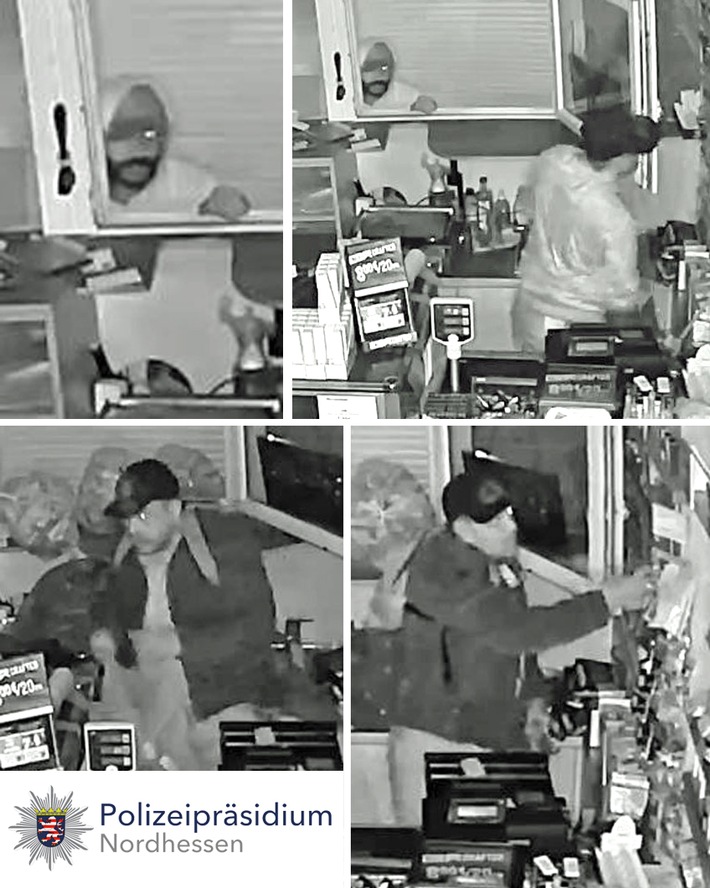 POL-KS: Öffentlichkeitsfahndung nach Kiosk-Einbruch in Kasseler Nordstadt: Hinweise auf unbekannte Täter erbeten