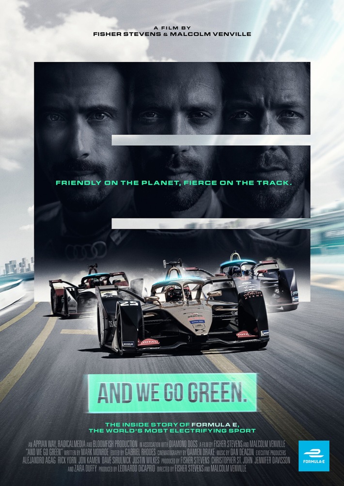 "And We Go Green" - Formel-E-Doku von Leonardo DiCaprio feiert am 11. Juni 2020 Deutschland-Premiere auf ProSieben MAXX