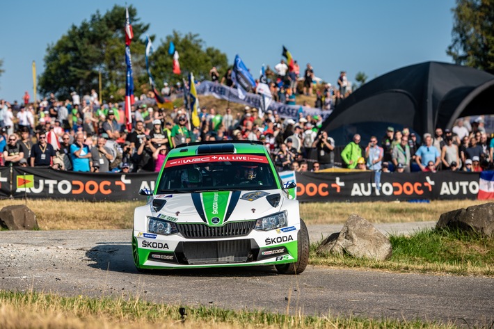 SKODA bei Rallye Spanien: Neuer WRC 2-Champion Jan Kopecký möchte Saison mit weiterem Sieg krönen (FOTO)