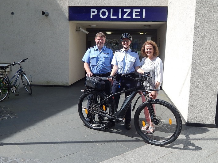 POL-PDNR: Die Polizei Betzdorf fährt jetzt E-Bike