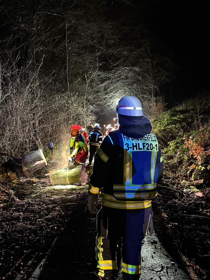 FW-EN: Unwettereinsätze in Breckerfeld