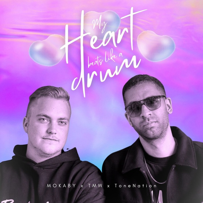 MOKABY x TMW x ToneNation veröffentlichen den neuen Remix &quot;My Heart Beats Like A Drum&quot;