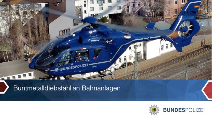 BPOLI LUD: Mutmaßlicher Buntmetalldiebstahl an Bahnstrecke bei Görlitz - Bundespolizei ermittelt