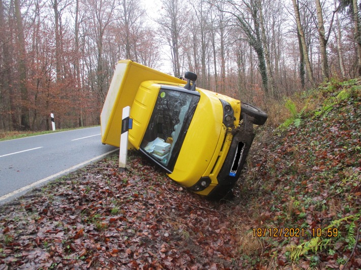 POL-HI: Verkehrsunfall mit einer leichtverletzten Person