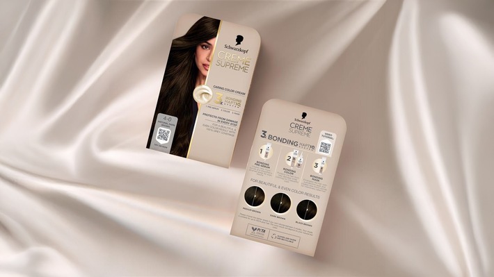 Henkel setzt bei Schwarzkopf Creme Supreme auf neues Verpackungskonzept von Smurfit Westrock