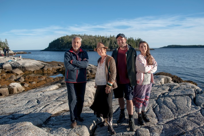 Das Erste: Dreharbeiten in Kanada für die ARD-Degeto-Komödie "Harrys Insel" (AT) mit Wolfgang Stumph und Katrin Sass