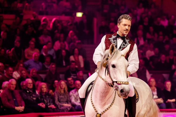 Hardy Krüger Jr. bei &quot;Stars in der Manege&quot; am Dienstag in SAT.1 und auf Joyn