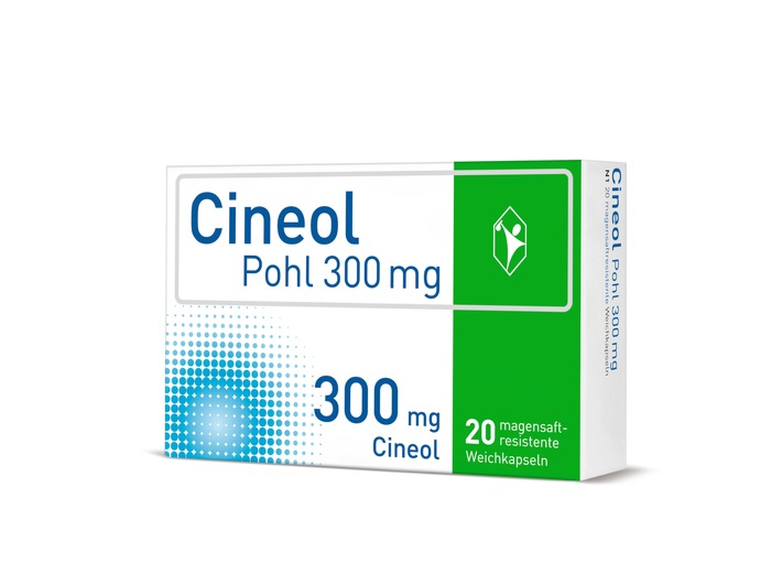 Neu in der Apotheke: Cineol Pohl 300 mg - Das starke Extra bei Erkältungen*