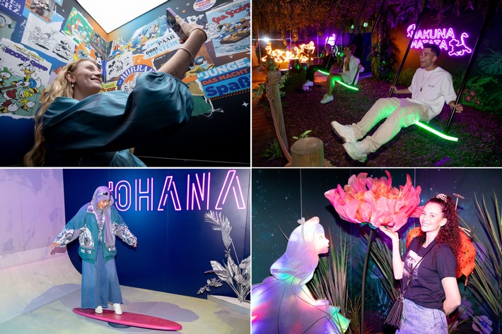 Disney feiert 100 Jahre Freundschaft mit Wonder of Friendship: The Experience / Rund 85 VIPs & Influencer kommen zur strahlenden Eröffnung des Pop-Up Erlebnisses in der Radsetzerei in Berlin zusammen