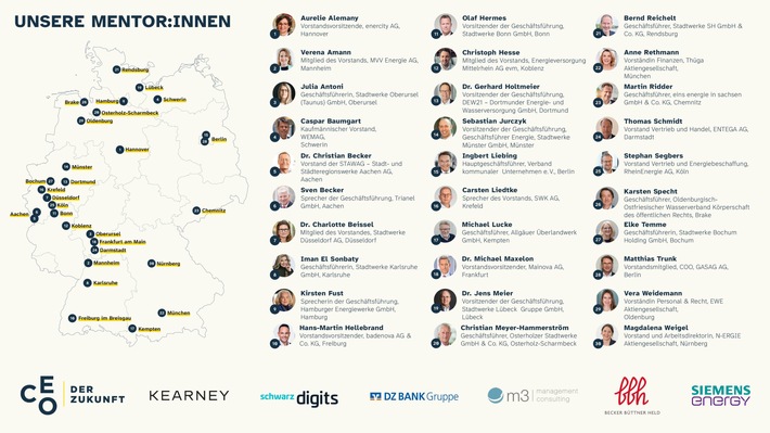 CEO der Zukunft: Neues Cross-Mentoring-Programm begegnet drohendem Führungsvakuum in kommunalen Unternehmen / Bewerbungsstart: 4. August 2025
