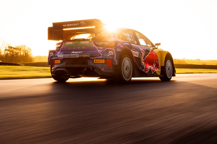 M-Sport Ford setzt für die Rallye Monte Carlo auf den neuen Puma Hybrid Rally1 und Rekordweltmeister Sébastien Loeb