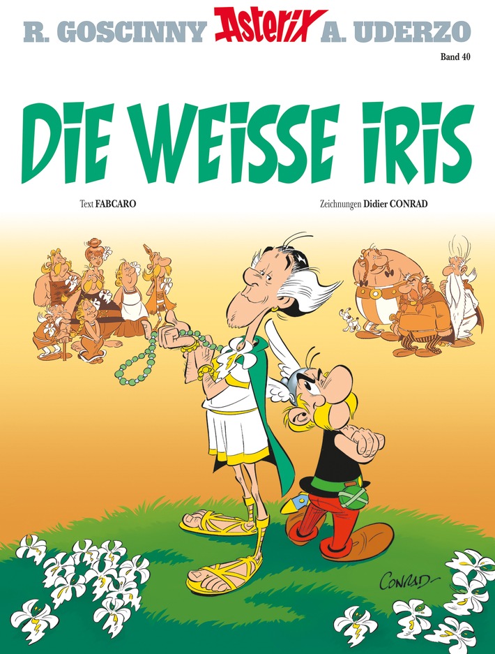 40. Asterix-Abenteuer erblüht: "Die Weiße Iris" ist ab sofort im Handel!