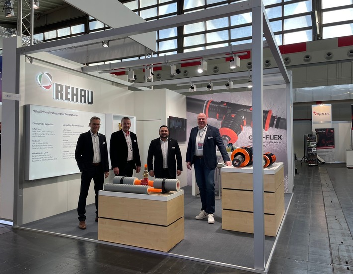 REHAU: Gelungene Premiere der HEATEXPO 2023