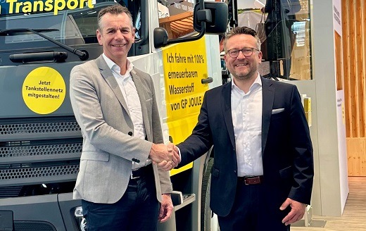 GP JOULE und Paul Group besiegeln Kooperation über Lieferung von Trucks mit Wasserstoff-Brennstoffzellen-Antrieb