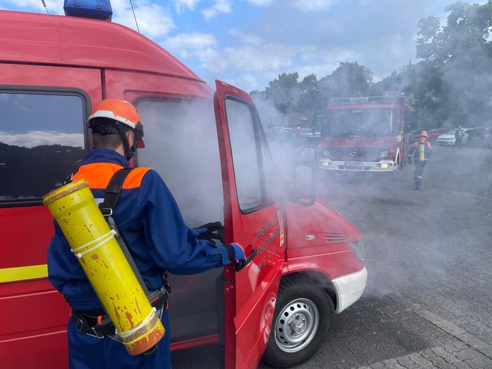 FW-WRN: Berufsfeuerwehrtag der Jugendfeuerwehr Werne