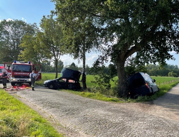 POL-WHV: Verkehrsunfall mit drei leicht verletzten Personen in Bockhorn