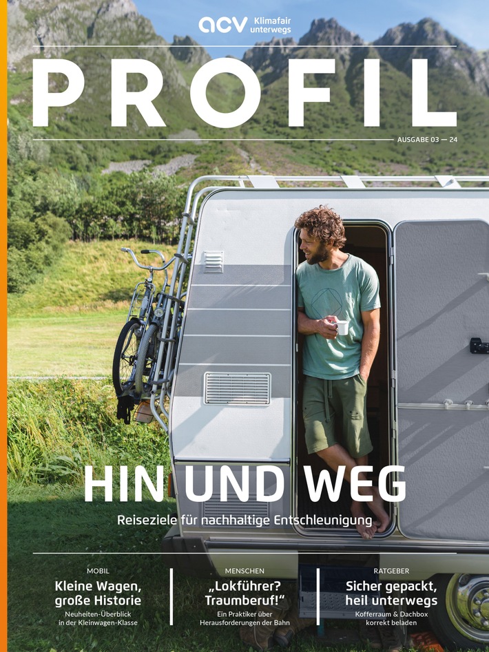 Neue Ausgabe der ACV PROFIL: Urlaubsplanung im Fokus