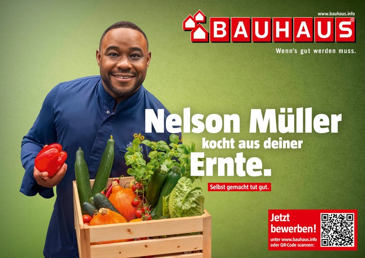 &quot;Selbst gemacht tut gut&quot; mit BAUHAUS: Aktionen und inspirierende Persönlichkeiten machen Kampagne zum Fest der Sinne