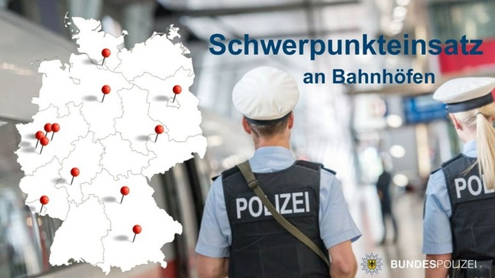 Bundespolizeidirektion München: Schwerpunkteinsatz der Bundespolizei am Münchner Hauptbahnhof am Wochenende