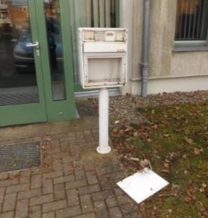POL-NB: Sachbeschädigung am Briefkasten der Polizeistation Malchow