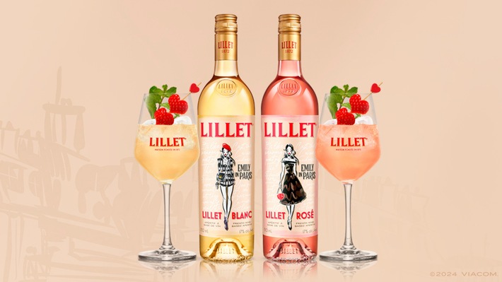 Très exklusive, très parisienne: Limited Editions von Lillet zum Start der neuen Staffel "Emily in Paris"