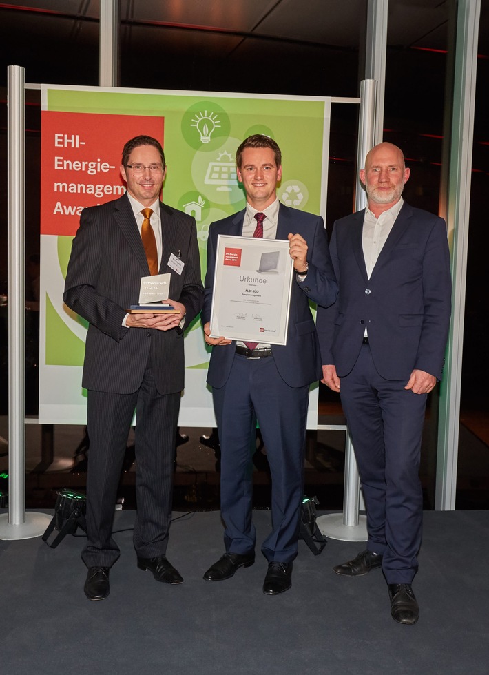 ALDI SÜD erhält den EHI-Energiemanagement Award 2016