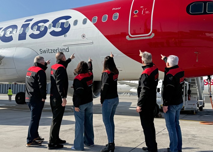 Edelweiss-Flugzeug trägt wieder den Namen «Pizol»