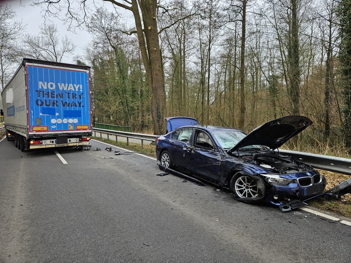 FW-ROW: Glück im Unglück bei Verkehrsunfall