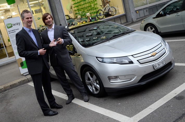 Partenariat électrisant entre m-way et Chevrolet