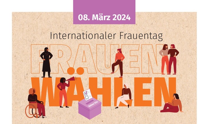 Internationaler Frauentag: „Frauen wählen“